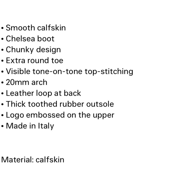 BALENCIAGA Women’s Tractor 20 MM Black Ankle Boots Size 35 - US Size 5 - Picture 16 of 16